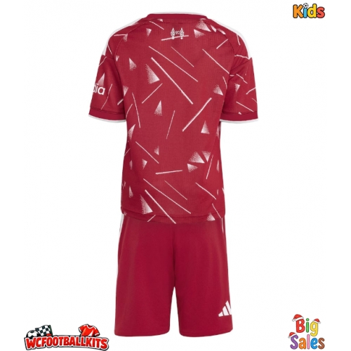 Liverpool Replica Home Stadium Kit for Kids 2026-27 Short Sleeve (+ pants)